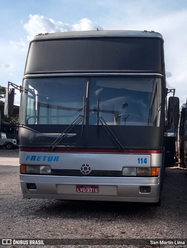 Fretur Transportes e Turismo 114 na cidade de Teresina, Piauí, Brasil, por San Martin Lima. ID da foto: 8566874.