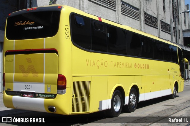 Viação Itapemirim 5051 na cidade de Rio de Janeiro, Rio de Janeiro, Brasil, por Rafael H.. ID da foto: 8571026.