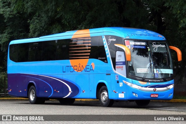 Litorânea Transportes Coletivos 5985 na cidade de São Paulo, São Paulo, Brasil, por Lucas Oliveira. ID da foto: 8571255.