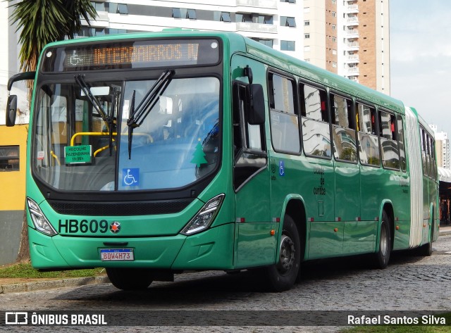 Auto Viação Redentor HB609 na cidade de Curitiba, Paraná, Brasil, por Rafael Santos Silva. ID da foto: 8569261.