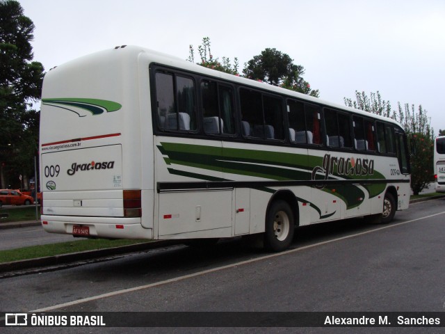 Viação Graciosa 009 na cidade de Curitiba, Paraná, Brasil, por Alexandre M.  Sanches. Número da foto: #8569321.