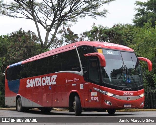 Viação Santa Cruz 29220 na cidade de São Paulo, São Paulo, Brasil, por Danilo Marcelo Silva. Número da foto: #8571183.