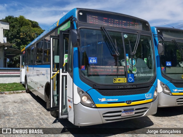 Viação Redentor C47783 na cidade de Rio de Janeiro, Rio de Janeiro, Brasil, por Jorge Gonçalves. Número da foto: #8570241.