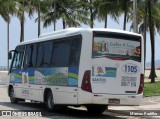 Guaiúba Transportes 1105 na cidade de Santos, São Paulo, Brasil, por Marcus Padilha. Número da foto: #8571600.