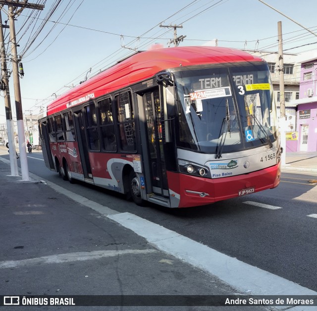 Himalaia Transportes > Ambiental Transportes Urbanos 4 1568 na cidade de São Paulo, São Paulo, Brasil, por Andre Santos de Moraes. ID da foto: 8515112.