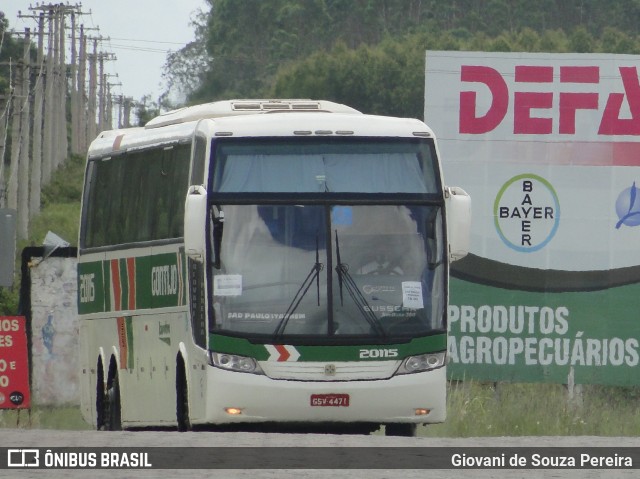 Empresa Gontijo de Transportes 20115 na cidade de São Mateus, Espírito Santo, Brasil, por Giovani de Souza Pereira. Número da foto: #8512426.