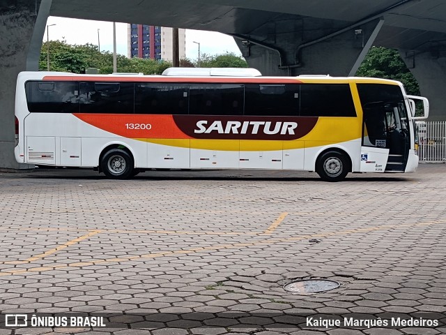 Saritur - Santa Rita Transporte Urbano e Rodoviário 13200 na cidade de Belo Horizonte, Minas Gerais, Brasil, por Kaique Marquês Medeiros . Número da foto: #8515185.