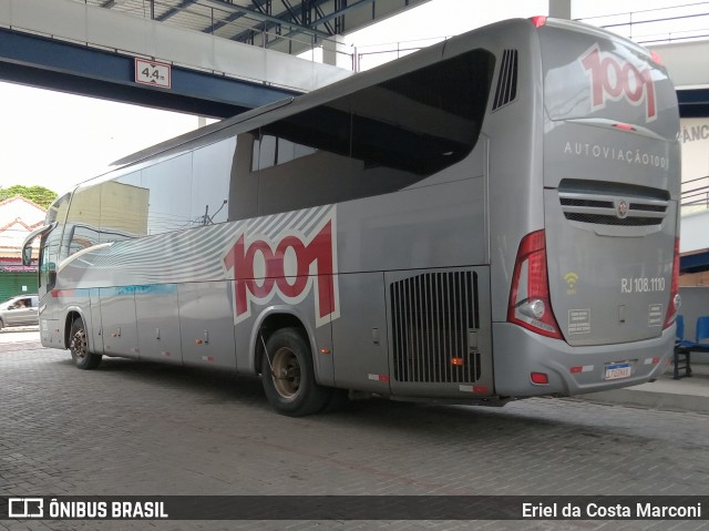 Auto Viação 1001 RJ 108.1110 na cidade de São Fidélis, Rio de Janeiro, Brasil, por Eriel da Costa Marconi. ID da foto: 8515786.