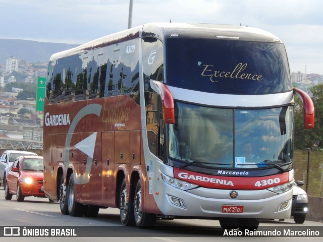 Expresso Gardenia 4300 na cidade de Belo Horizonte, Minas Gerais, Brasil, por Adão Raimundo Marcelino. ID da foto: 8515515.