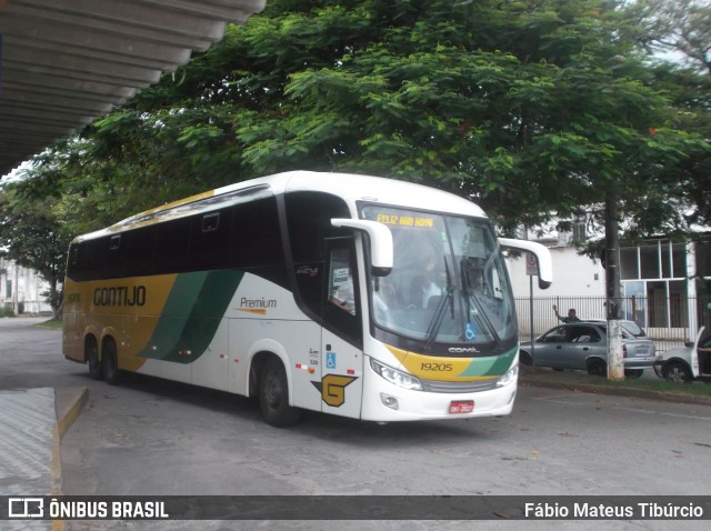 Empresa Gontijo de Transportes 19205 na cidade de Três Corações, Minas Gerais, Brasil, por Fábio Mateus Tibúrcio. ID da foto: 8514049.