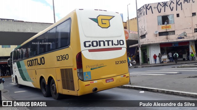 Empresa Gontijo de Transportes 12360 na cidade de Belo Horizonte, Minas Gerais, Brasil, por Paulo Alexandre da Silva. ID da foto: 8514560.