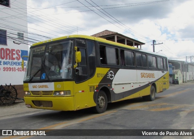 Viação São Gabriel 2700 na cidade de São Mateus, Espírito Santo, Brasil, por Vicente de Paulo Alves. ID da foto: 8513663.