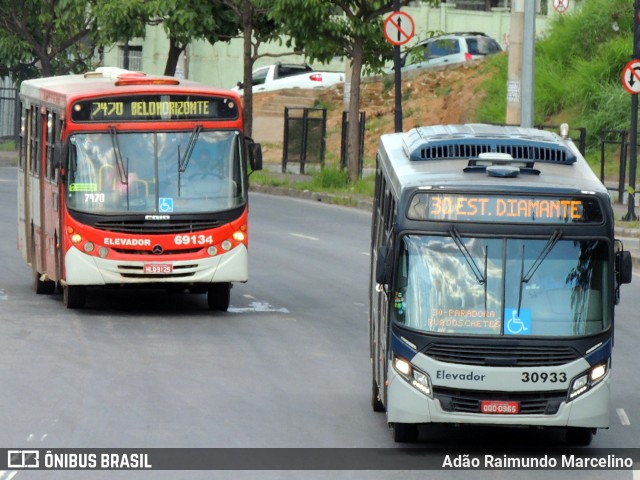 Viação Cruzeiro > Viação Sidon 30933 na cidade de Belo Horizonte, Minas Gerais, Brasil, por Adão Raimundo Marcelino. Número da foto: #8515761.