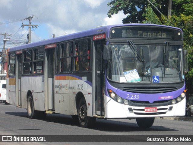 Mobibrasil São Lourenço >>> Mobi-PE 2.233 na cidade de Camaragibe, Pernambuco, Brasil, por Gustavo Felipe Melo. Número da foto: #8512781.