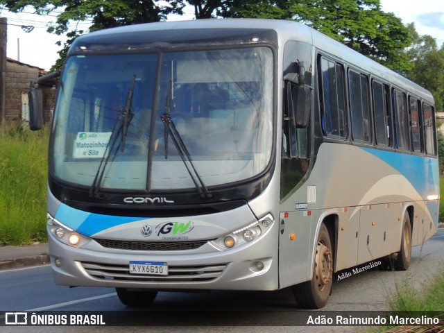 GW Transportes e Turismo 560 na cidade de Belo Horizonte, Minas Gerais, Brasil, por Adão Raimundo Marcelino. ID da foto: 8515606.