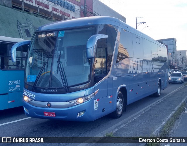 Viação Águia Branca 207142 na cidade de Cariacica, Espírito Santo, Brasil, por Everton Costa Goltara. Número da foto: #8512727.