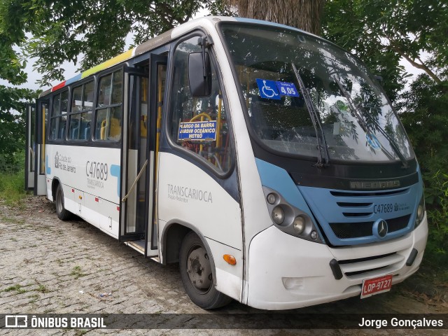 Viação Redentor C47689 na cidade de Rio de Janeiro, Rio de Janeiro, Brasil, por Jorge Gonçalves. ID da foto: 8512635.