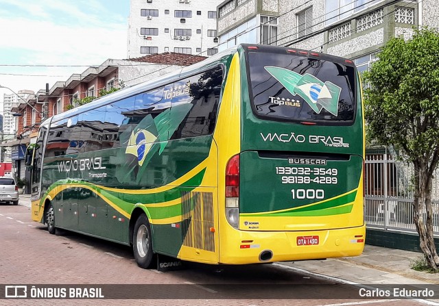 Brasil Santana Transportes 1000 na cidade de Praia Grande, São Paulo, Brasil, por Carlos Eduardo. ID da foto: 8514972.