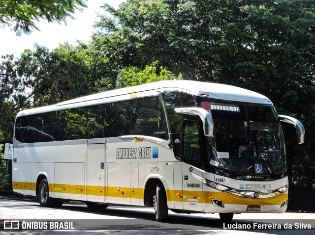 Empresa Cruz 43907 na cidade de São Paulo, São Paulo, Brasil, por Luciano Ferreira da Silva. ID da foto: 8512694.