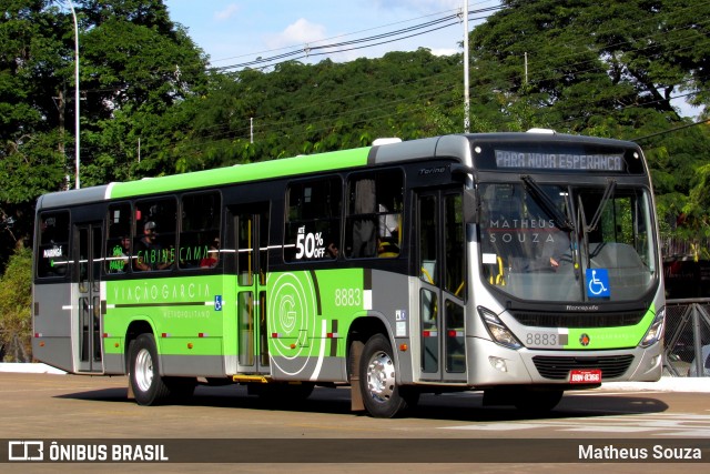 Viação Garcia 8883 na cidade de Maringá, Paraná, Brasil, por Matheus Souza. ID da foto: 8575603.