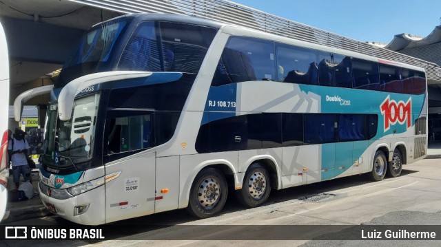Auto Viação 1001 RJ 108.713 na cidade de Rio de Janeiro, Rio de Janeiro, Brasil, por Luiz Guilherme. Número da foto: #8572831.