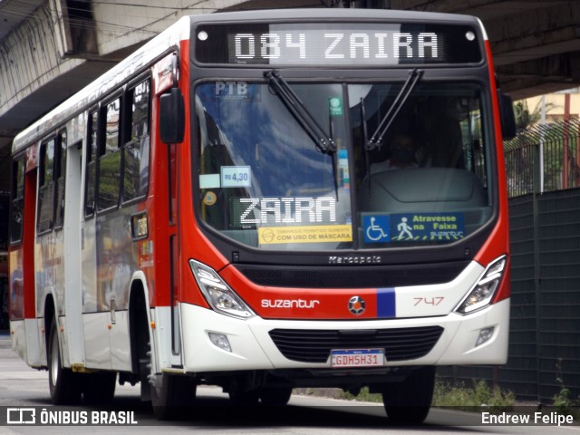 Suzantur Mauá 747 na cidade de Mauá, São Paulo, Brasil, por Endrew Felipe. ID da foto: 8575648.