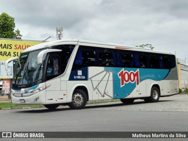 Auto Viação 1001 RJ 108.236 na cidade de Campos dos Goytacazes, Rio de Janeiro, Brasil, por Matheus Martins da Silva. ID da foto: 8573771.