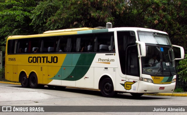 Empresa Gontijo de Transportes 11965 na cidade de São Paulo, São Paulo, Brasil, por Junior Almeida. ID da foto: 8574155.