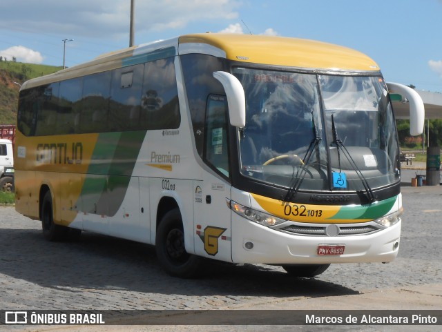 Empresa Gontijo de Transportes 7015 na cidade de Perdões, Minas Gerais, Brasil, por Marcos de Alcantara Pinto. Número da foto: #8574398.