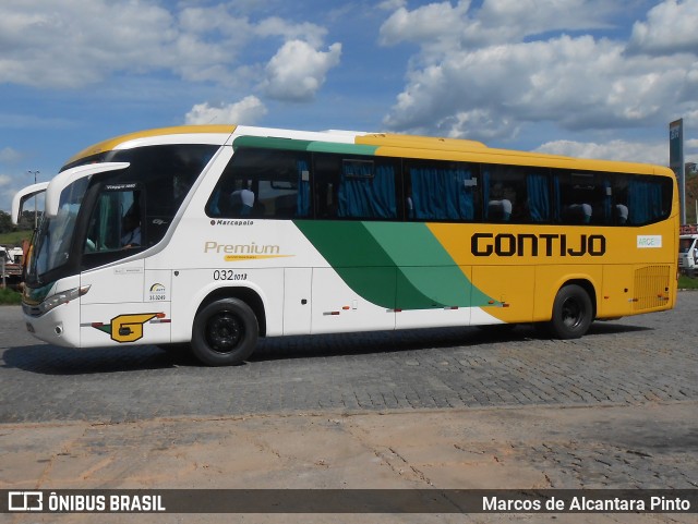 Empresa Gontijo de Transportes 7015 na cidade de Perdões, Minas Gerais, Brasil, por Marcos de Alcantara Pinto. Número da foto: #8574415.