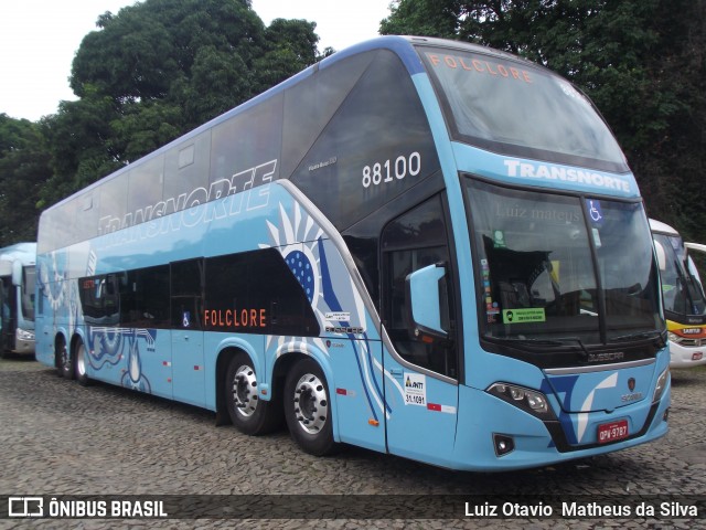 Transnorte - Transporte e Turismo Norte de Minas 88100 na cidade de Belo Horizonte, Minas Gerais, Brasil, por Luiz Otavio Matheus da Silva. ID da foto: 8574299.