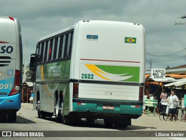 Intterbus Turismo 2602 na cidade de Bezerros, Pernambuco, Brasil, por Liliane Xavier. ID da foto: 8575369.