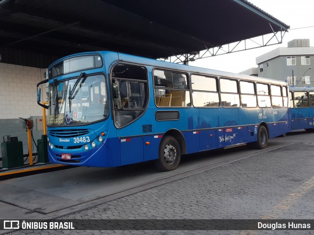 Auto Omnibus Nova Suissa 30483 na cidade de Belo Horizonte, Minas Gerais, Brasil, por Douglas Hunas. Número da foto: #8575902.