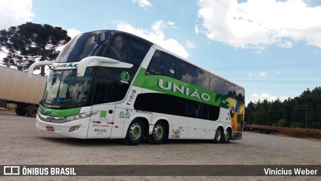 Empresa União de Transportes 4187 na cidade de Curitiba, Paraná, Brasil, por Vinícius Weber. ID da foto: 8573966.