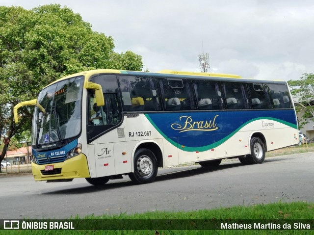 Brasil SA Transporte e Turismo RJ 122.067 na cidade de Campos dos Goytacazes, Rio de Janeiro, Brasil, por Matheus Martins da Silva. Número da foto: #8573782.