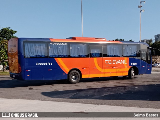 Evanil Transportes e Turismo RJ 132.037 na cidade de Rio de Janeiro, Rio de Janeiro, Brasil, por Selmo Bastos. ID da foto: 8574331.