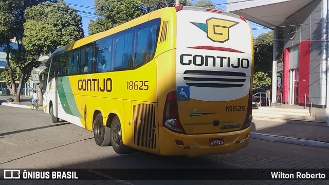 Empresa Gontijo de Transportes 18625 na cidade de Governador Valadares, Minas Gerais, Brasil, por Wilton Roberto. ID da foto: 8577078.