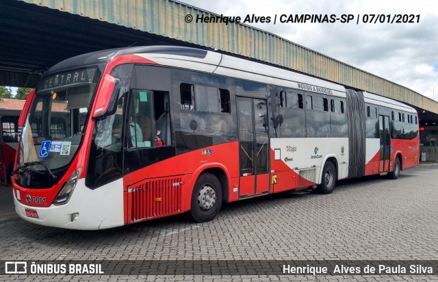 Itajaí Transportes Coletivos 2001 na cidade de Campinas, São Paulo, Brasil, por Henrique Alves de Paula Silva. Número da foto: #8578228.