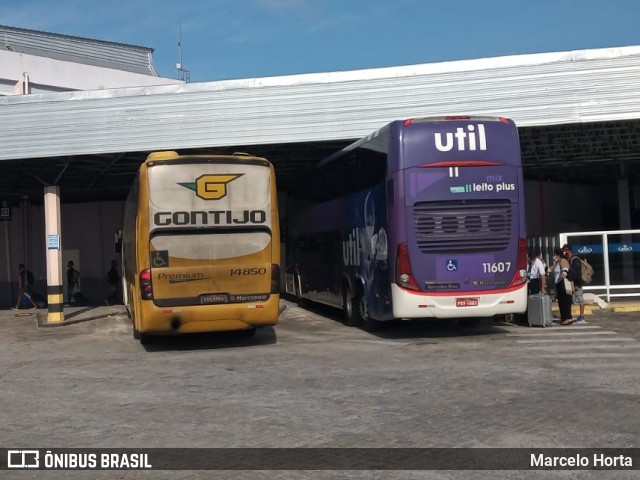 Empresa Gontijo de Transportes 14850 na cidade de São José dos Campos, São Paulo, Brasil, por Marcelo Horta. ID da foto: 8578505.