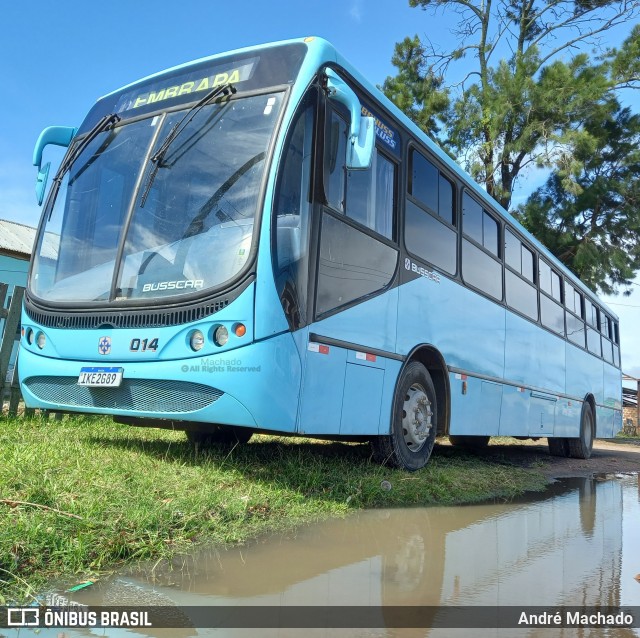 Ônibus Particulares 014 na cidade de Rio Grande, Rio Grande do Sul, Brasil, por André Machado. ID da foto: 8578564.