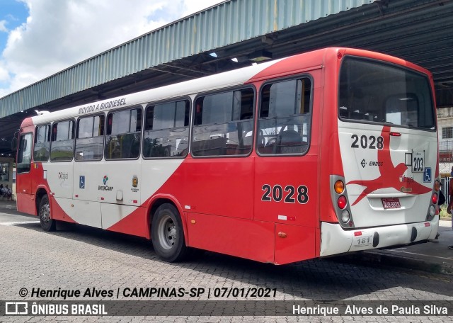 Itajaí Transportes Coletivos 2028 na cidade de Campinas, São Paulo, Brasil, por Henrique Alves de Paula Silva. Número da foto: #8578239.