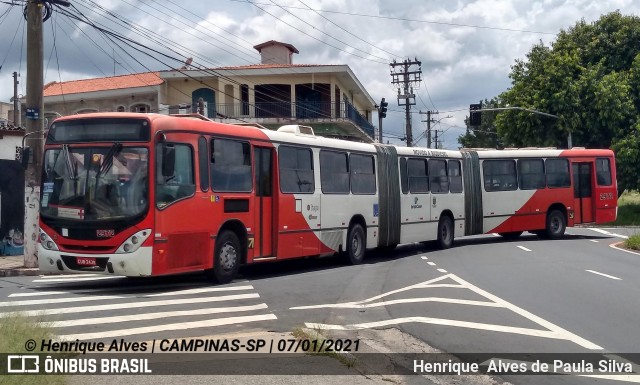 Itajaí Transportes Coletivos 2972 na cidade de Campinas, São Paulo, Brasil, por Henrique Alves de Paula Silva. Número da foto: #8578144.