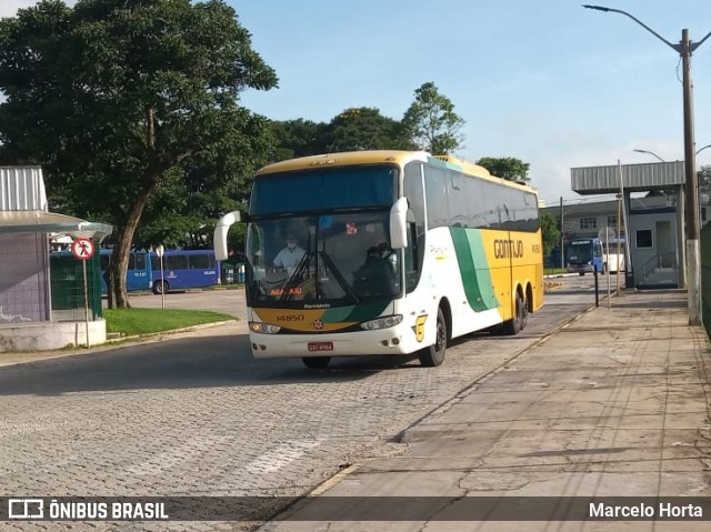 Empresa Gontijo de Transportes 14850 na cidade de São José dos Campos, São Paulo, Brasil, por Marcelo Horta. ID da foto: 8578499.