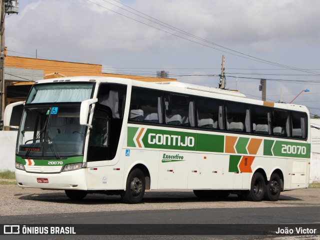 Empresa Gontijo de Transportes 20070 na cidade de Teresina, Piauí, Brasil, por João Victor. ID da foto: 8579538.