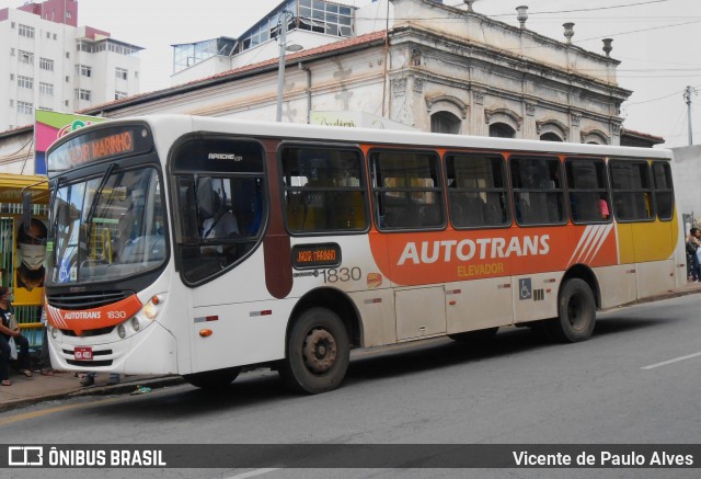 Autotrans > Turilessa 1830 na cidade de Itaúna, Minas Gerais, Brasil, por Vicente de Paulo Alves. ID da foto: 8579269.