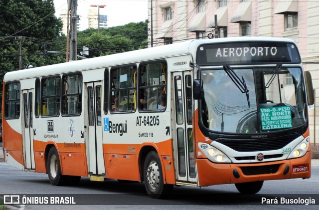 Empresa de Transportes Nova Marambaia AT-64205 na cidade de Belém, Pará, Brasil, por Pará Busologia. ID da foto: 8579375.