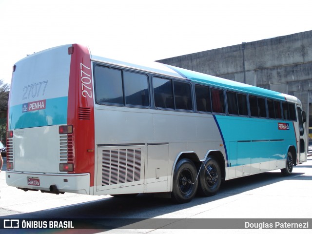 Empresa de Ônibus Nossa Senhora da Penha 27077 na cidade de Curitiba, Paraná, Brasil, por Douglas Paternezi. ID da foto: 8576943.