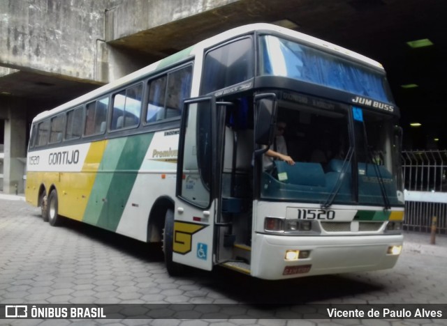 Empresa Gontijo de Transportes 11520 na cidade de Belo Horizonte, Minas Gerais, Brasil, por Vicente de Paulo Alves. ID da foto: 8576305.