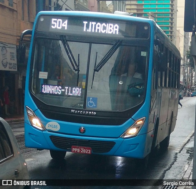 Unimar Transportes 24185 na cidade de Vitória, Espírito Santo, Brasil, por Sergio Corrêa. ID da foto: 8576286.