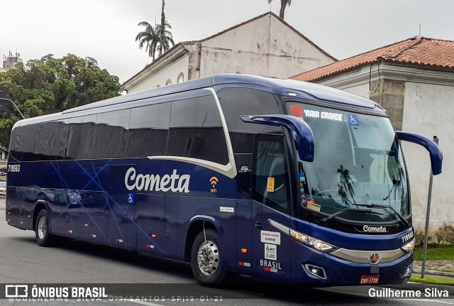 Viação Cometa 719563 na cidade de Santos, São Paulo, Brasil, por Guilherme Silva. ID da foto: 8578115.